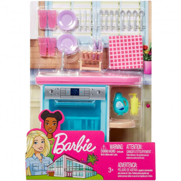 FXG35 Игровой набор Barbie Посудомоечная машина